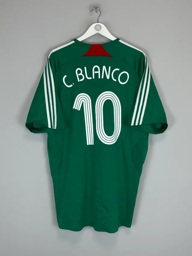 2007/08 MEXICO C.BLANCO #10 HOME SHIRT (XXL) ADIDAS, Cult Kits