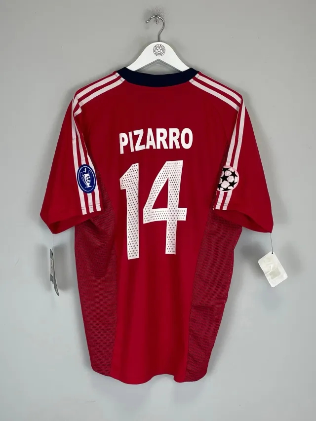 2002/03 BAYERN MUNICH PIZZARO #12 *BNWT* C/L HOME SHIRT (L) ADIDAS, Cult Kits