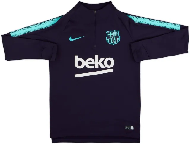 Nike Barcelona Mens SS Home Shirt 2018/19