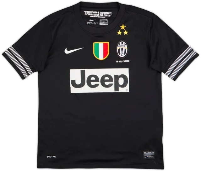 Nike Juventus Boys SS Away Shirt 2012/13