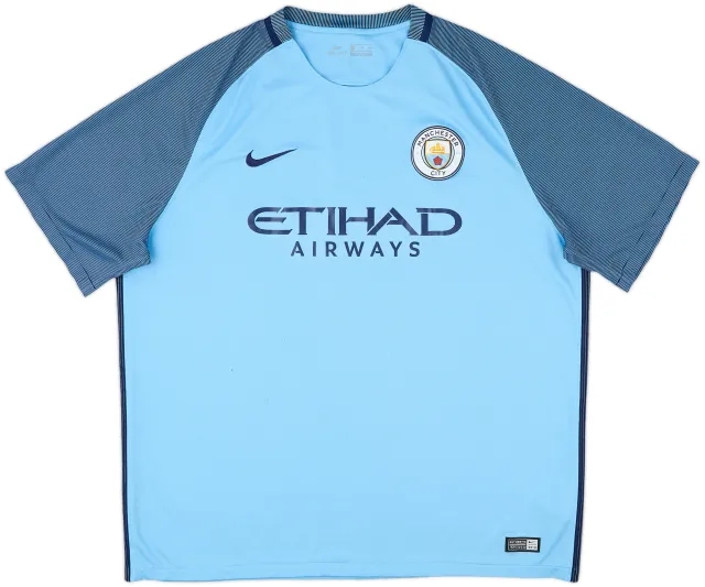Nike Manchester City Mens SS Home Shirt 2016/17