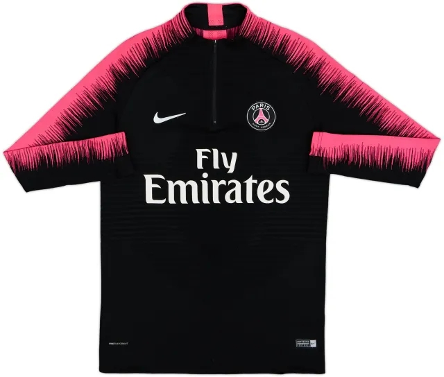 2018-19 Paris Saint-Germain Nike Vaporknit 1/4 Zip Drill Top - 7/10 - (M)