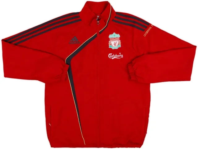2009-10 Liverpool adidas Track Jacket - 8/10 - (S)