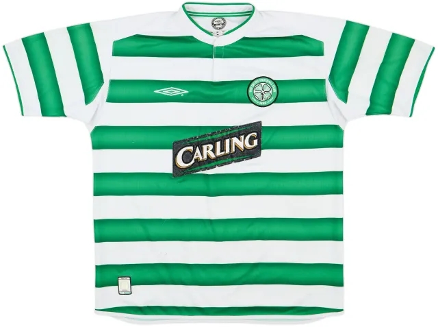 Umbro Celtic Mens SS Home Shirt 2003/04