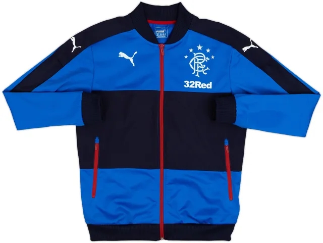2013-14 Rangers Puma Track Jacket - 8/10 - (S)