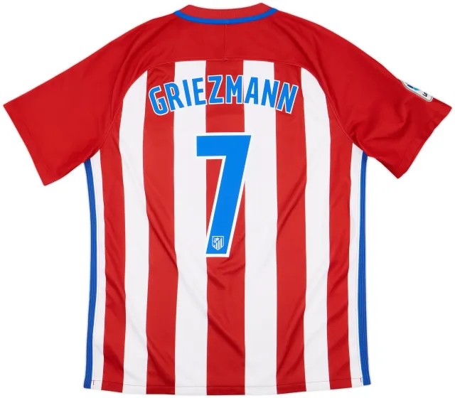 Nike Atlético Madrid Mens SS Home Shirt 2016/17