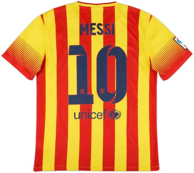 Nike Barcelona Mens SS Away Shirt 2013/15