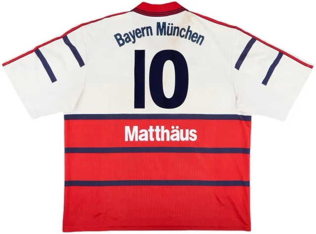 adidas Bayern Munich Mens SS Away Shirt 1998/00