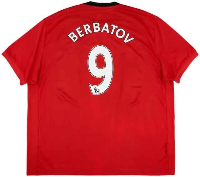Nike Manchester United Mens SS Home Shirt 2009/10