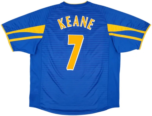 Nike Leeds United Mens SS Away Shirt 2001/03