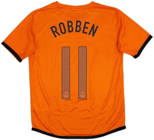 Nike Netherlands Boys SS Home Shirt 2012