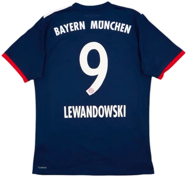 adidas Bayern Munich Mens SS Away Shirt 2017/18