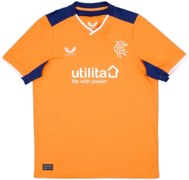 Castore Rangers Boys SS Third Shirt 2022/23