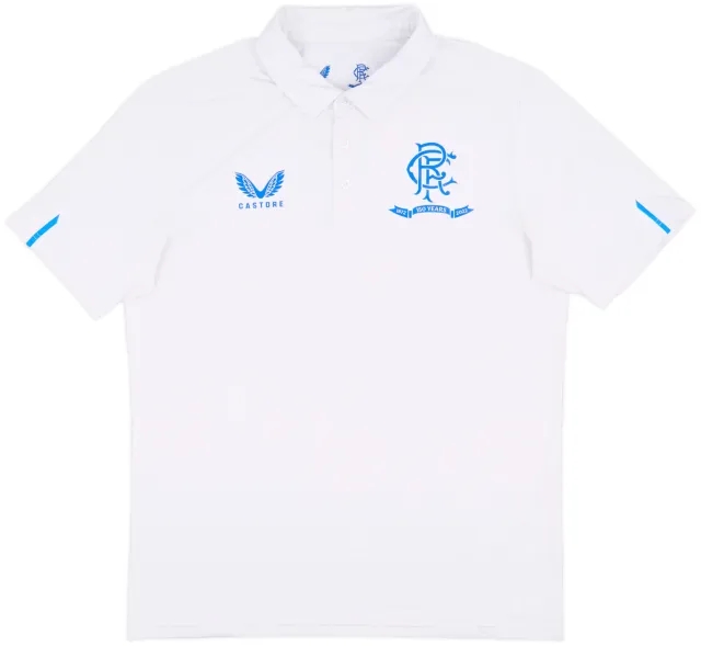 2022-23 Rangers Castore Polo Shirt - 7/10 - (M)