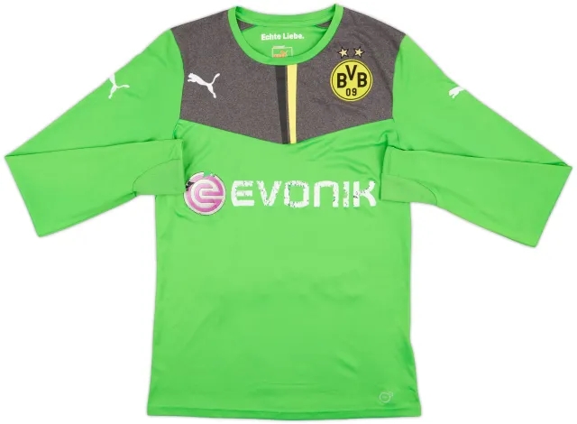 Puma Borussia Dortmund Mens LS Goalkeeper Home Shirt 2013/14