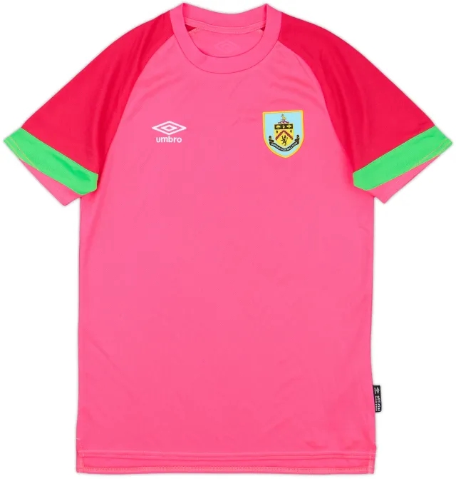 Umbro Burnley Boys SS Goalkeeper Home Shirt 2023/24