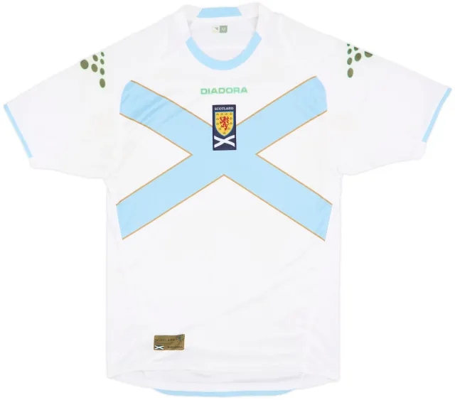 Diadora Scotland Mens SS Away Shirt 2007