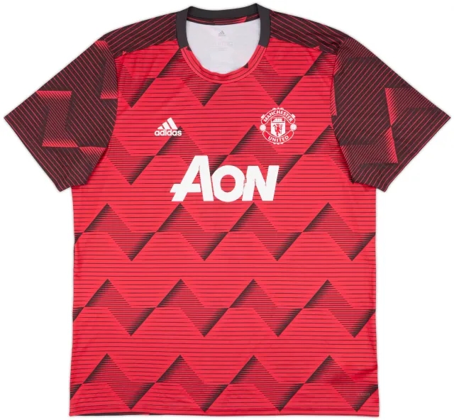 adidas Manchester United Mens SS Home Shirt 2019/20