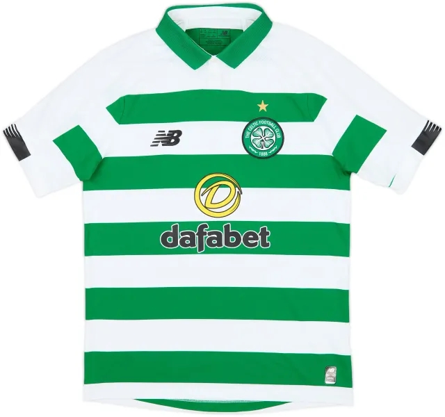 NewBalance Celtic Mens SS Home Shirt 2019/20