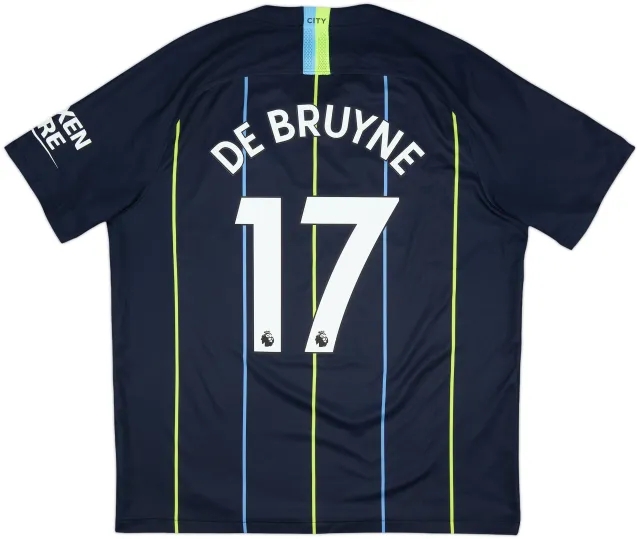 Nike Manchester City Mens SS Away Shirt 2018/19