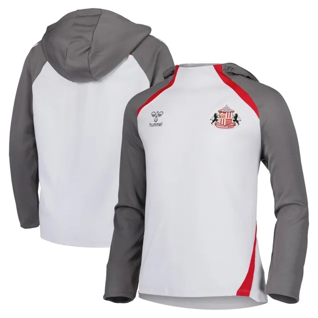 Sunderland Hummel Training Hoodie - White - Kids