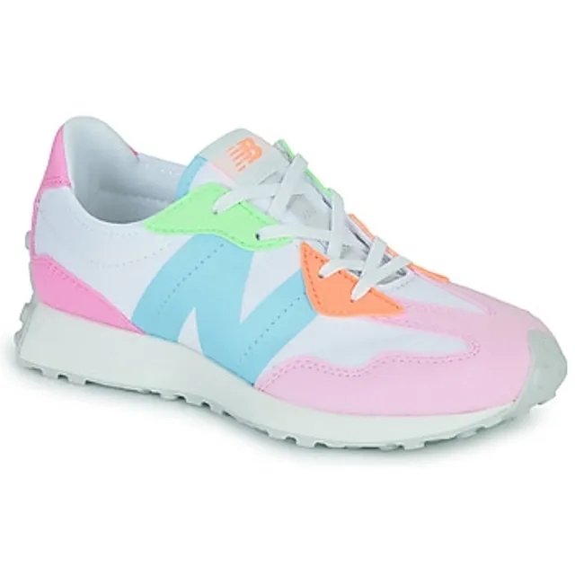 New Balance  327  girls's Children's Shoes (Trainers) in White
