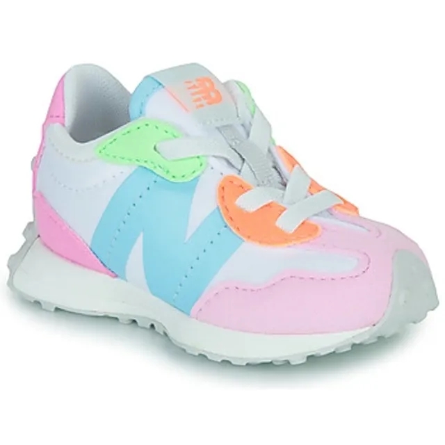 New Balance  327  girls's Children's Shoes (Trainers) in White