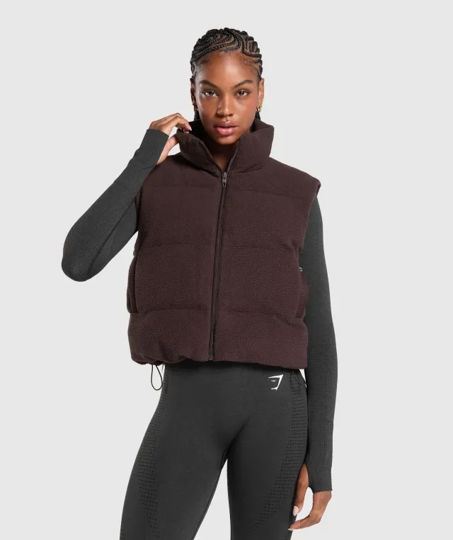  Sherpa Gilet - Heritage Brown