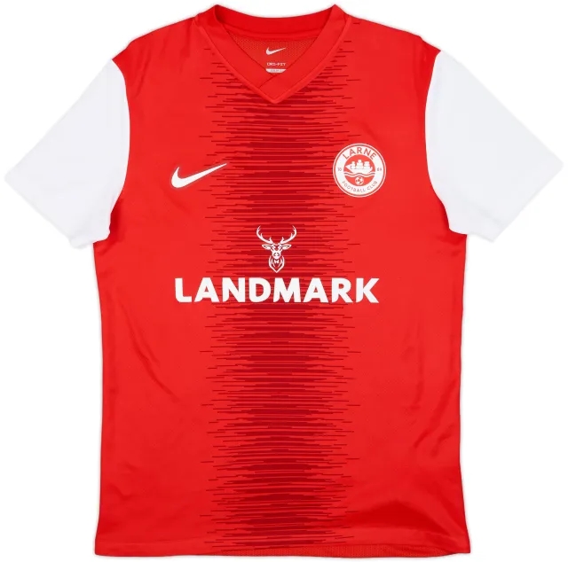 2022-23 Larne Home Shirt - 10/10 - (M)