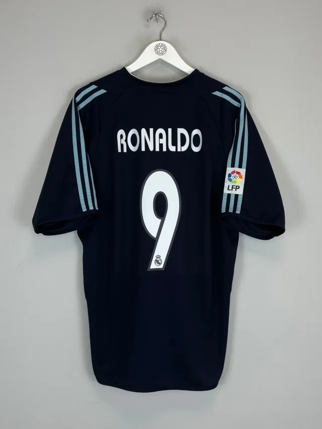 2003/04 REAL MADRID RONALDO #9 AWAY SHIRT (L) ADIDAS | CULT KITS