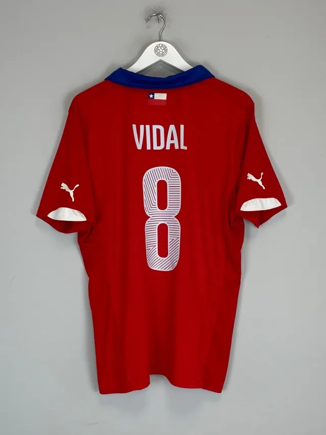 2014/15 CHILE VIDAL #8 HOME SHIRT (M) PUMA | CULT KITS