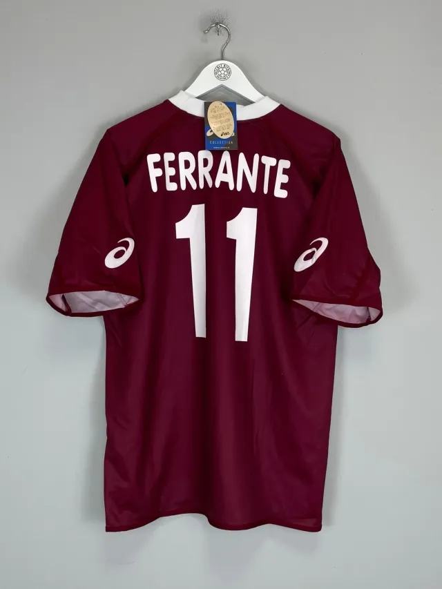 2003/04 TORINO FERRANTE #11 *BNWT* HOME SHIRT (XL) ASICS | CULT KITS