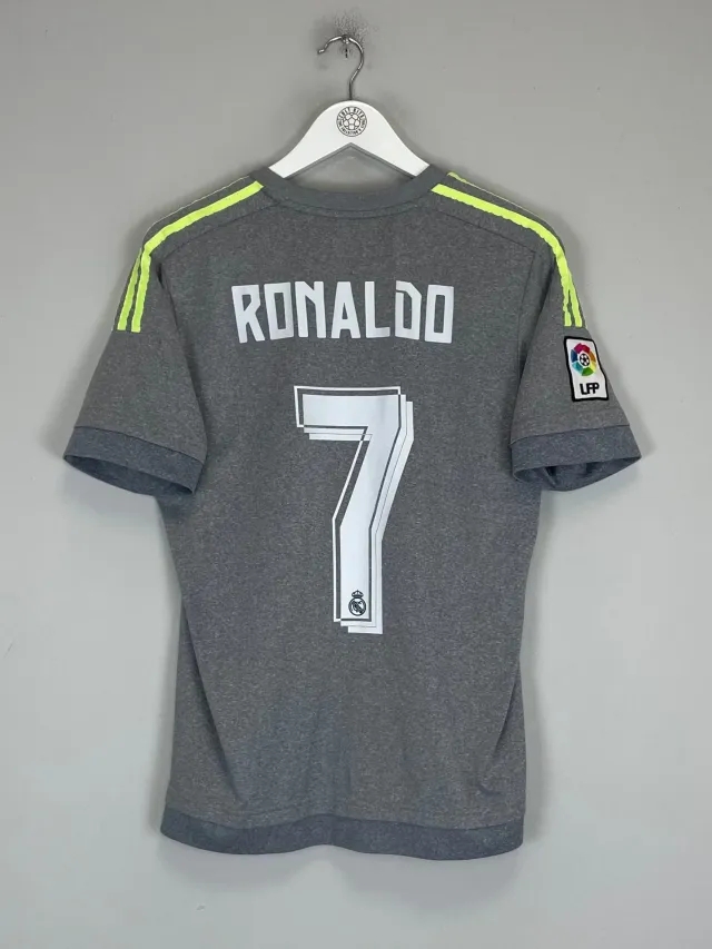 2015/16 REAL MADRID RONALDO #7 AWAY SHIRT (M) ADIDAS | CULT KITS