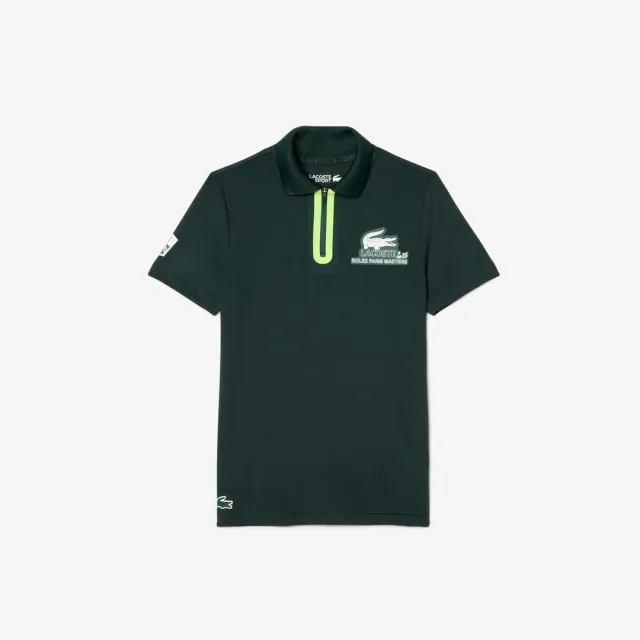 Lacoste Rolex Paris Masters Edition Ball Kid Polo Shirt - Sinople Green
