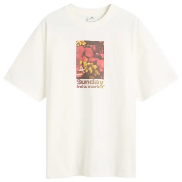 SUNDAYFRUITMARKET Women's Fruits T-Shirt Ivory