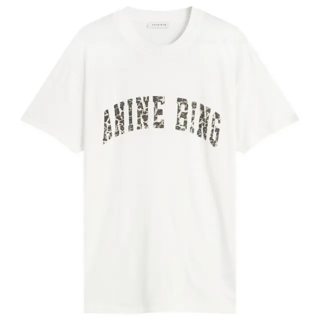 Anine Bing Women's Walker T-Shirt Ivory