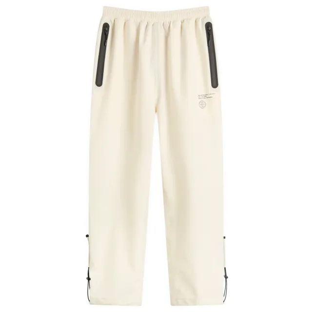 END. x MKI Men's 152010 Shell Track Pants Parchment