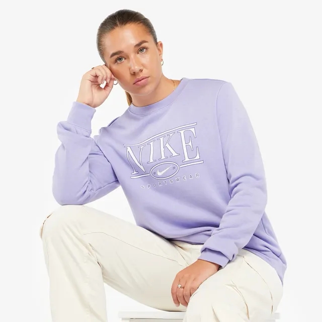 Nike Sportswear Womens Club Fleece Crew Neck Sweatshirt