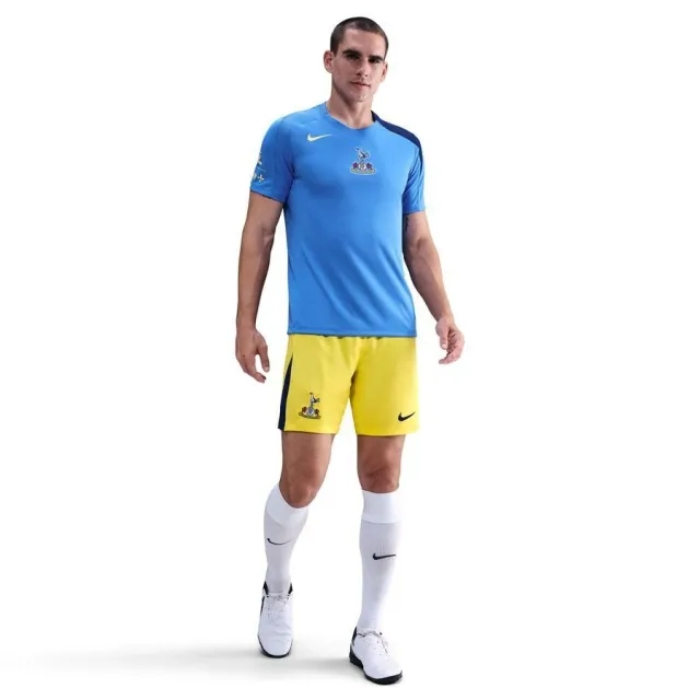 Tottenham Hotspur 2025/26 Stadium Third Men's Nike Dri-FIT Total 90 Football Replica Shorts - Yellow - Polyester