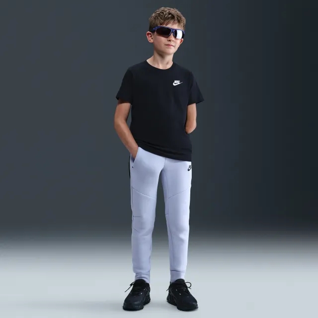 Nike Sportswear Tech Fleece Older Kids' Joggers - Grey - Cotton/Polyester