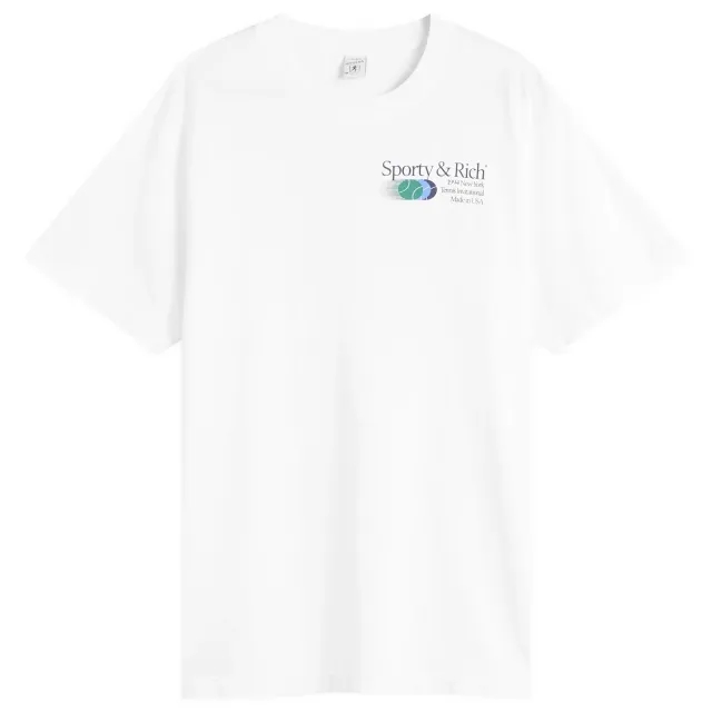 Sporty & Rich Women's Invitational T-Shirt White