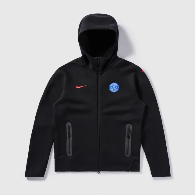 Nike Paris Saint Germain 25 26 Tech Fleece Full Zip Windrunner Third Hoodie