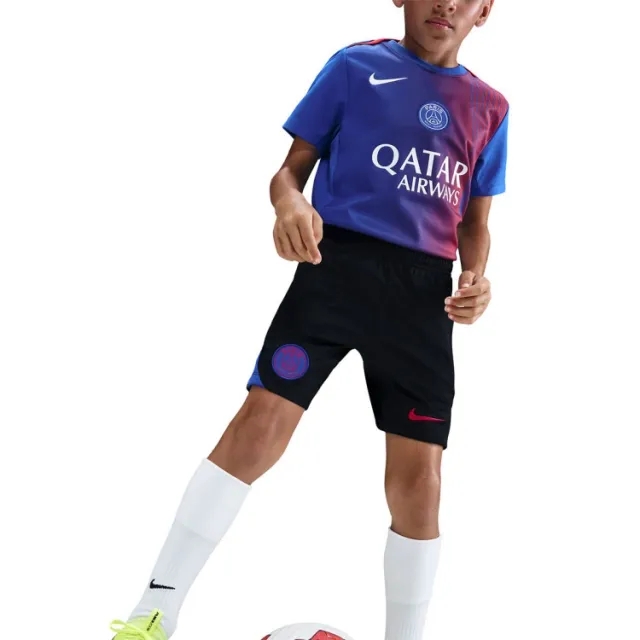 Nike Paris Saint Germain 25 26 Kids Dri FIT Strike Third Shorts