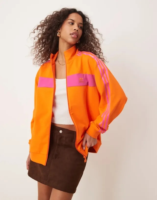 adidas Originals Womens Colorblock Track Top