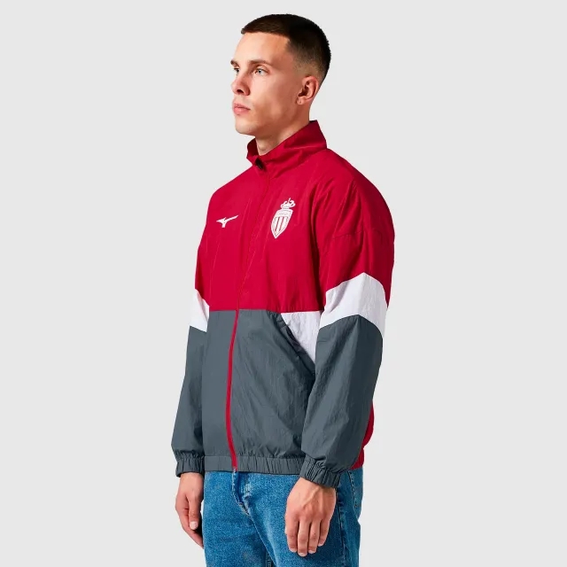 Mizuno Monaco 25 26 Pre Match Retro Woven Jacket