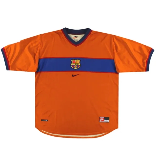 1998-00 Barcelona Nike Third Shirt L - Barcelona / Very good 