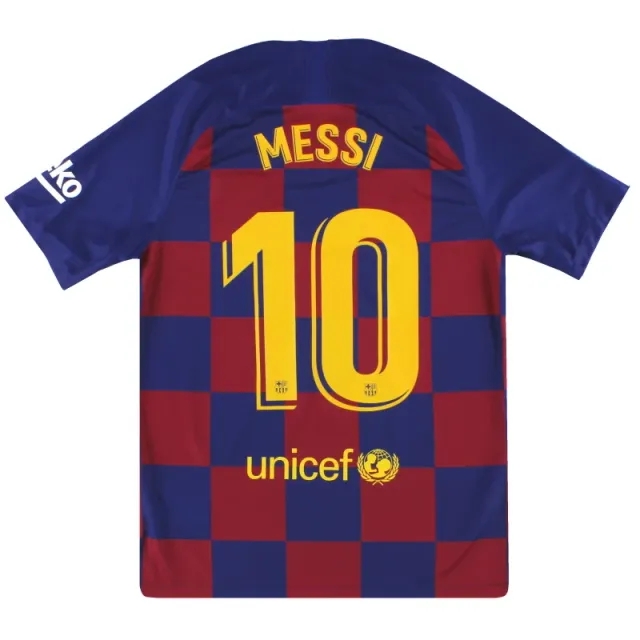 2019-20 Barcelona Nike Home Shirt Messi #10 L - Barcelona / Excellent 