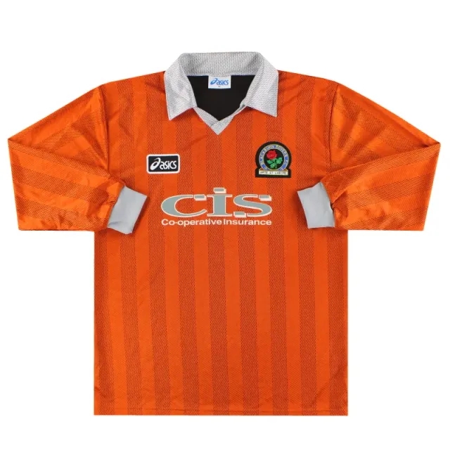 1997-98 Blackburn Asics Away Shirt L/S *Mint* XL - Blackburn Rovers / Mint 