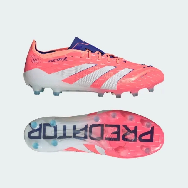 Adidas Predator Elite Ag Coral Blaze - Signal Coral/Footwear White/Beam Orange - ['Orange']