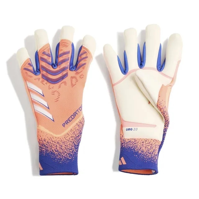 Adidas Goalkeeper Gloves Predator Pro Hybrid Coral Blaze - ['Orange']